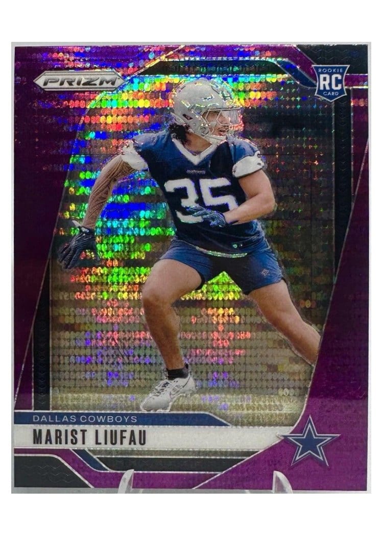 2024 Panini Prizm Base Set Marist Liufau #372 card