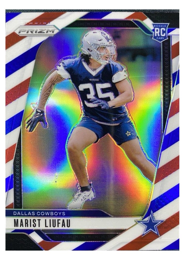 2024 Panini Prizm Base Set Marist Liufau #372 card