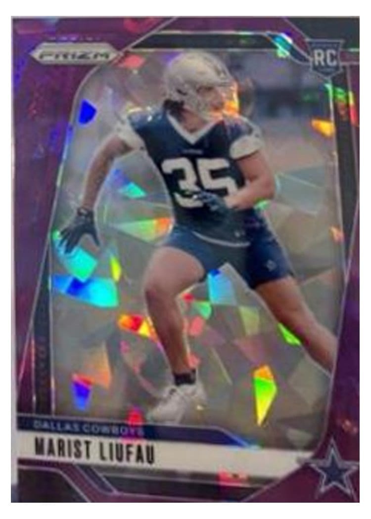 2024 Panini Prizm Base Set Marist Liufau #372 card