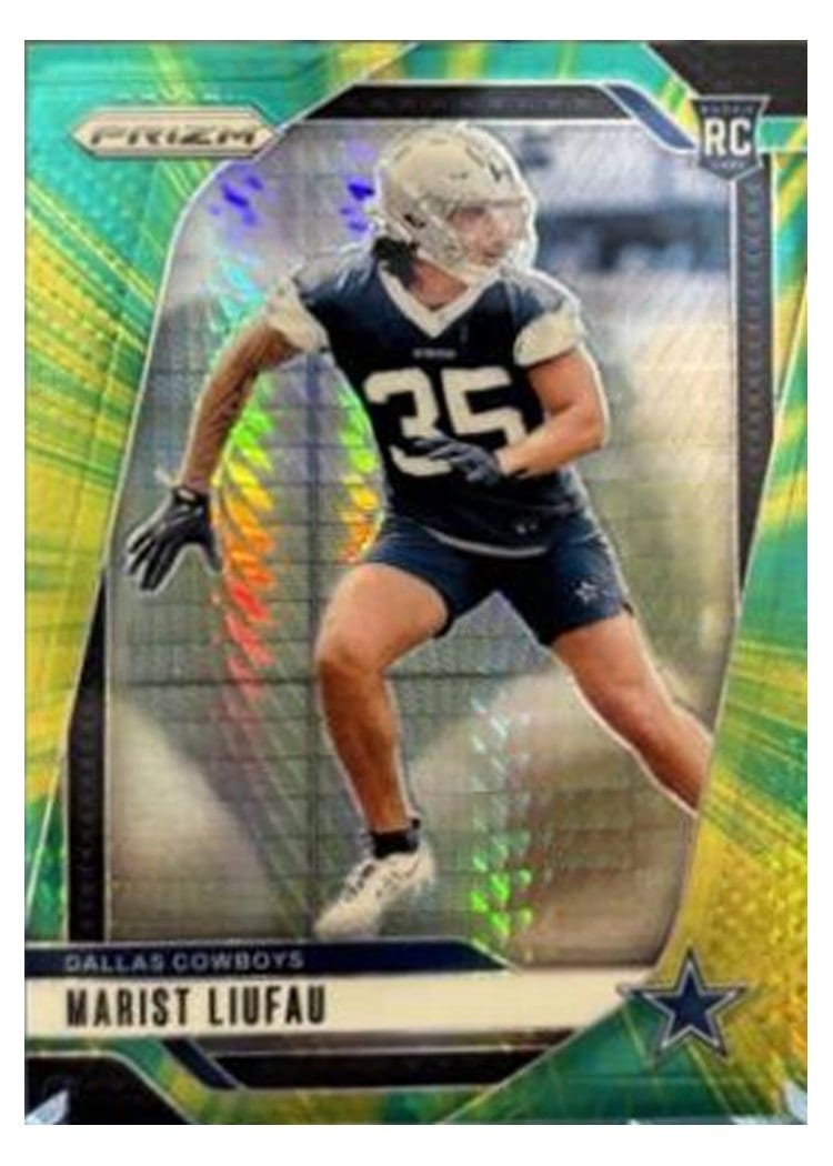 2024 Panini Prizm Base Set Marist Liufau #372 card