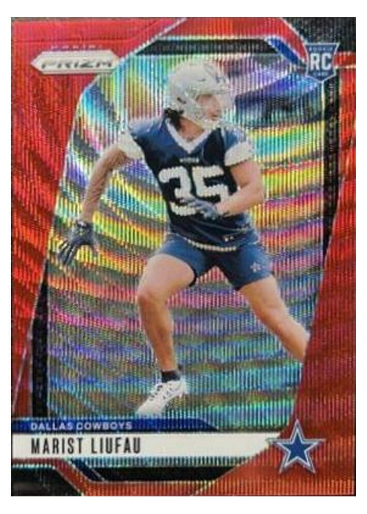 2024 Panini Prizm Base Set Marist Liufau #372 card