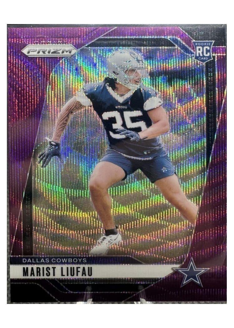 2024 Panini Prizm Base Set Marist Liufau #372 card