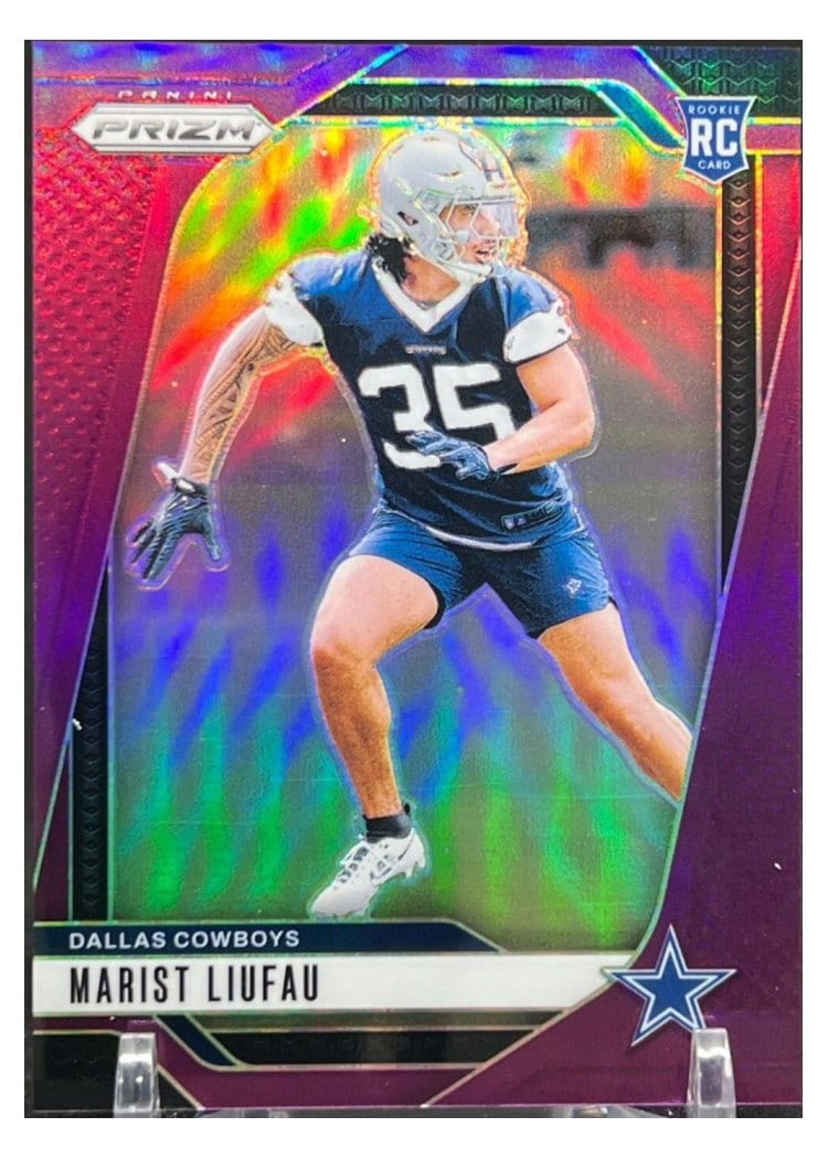 2024 Panini Prizm Base Set Marist Liufau #372 card