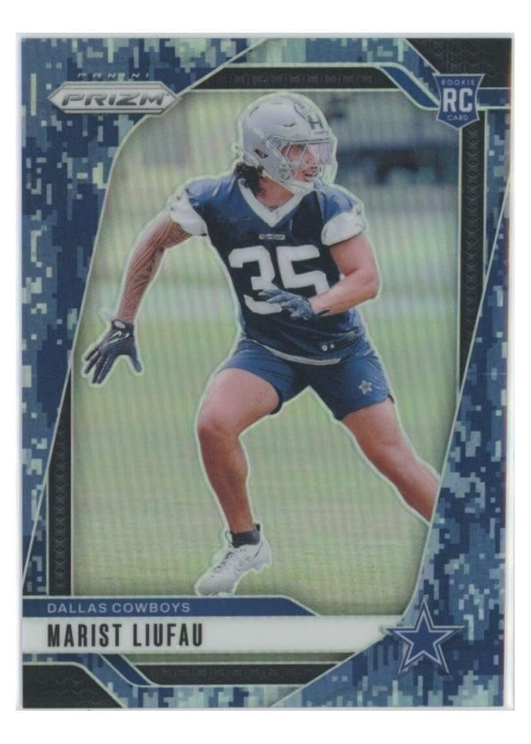 2024 Panini Prizm Base Set Marist Liufau #372 card