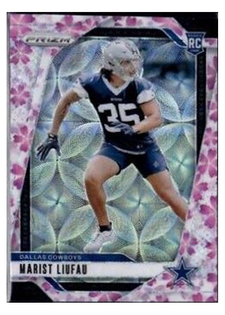 2024 Panini Prizm Base Set Marist Liufau #372 card
