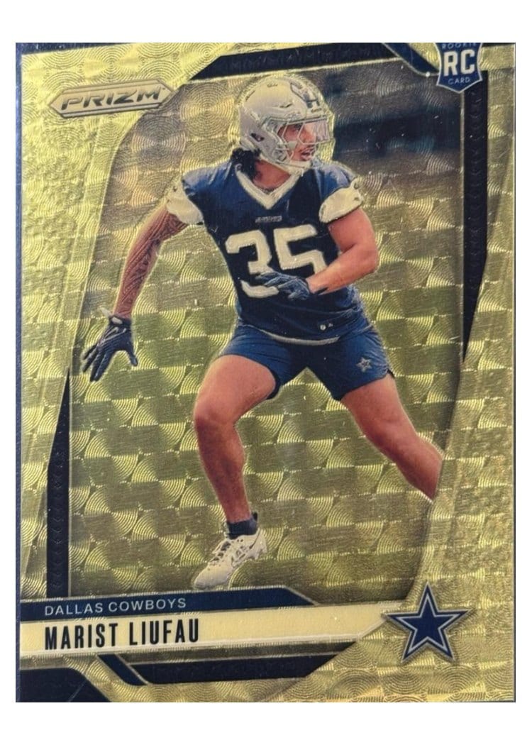 2024 Panini Prizm Base Set Marist Liufau #372 card