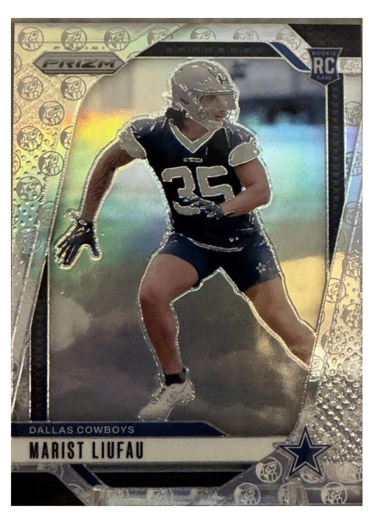 2024 Panini Prizm Base Set Marist Liufau #372 card