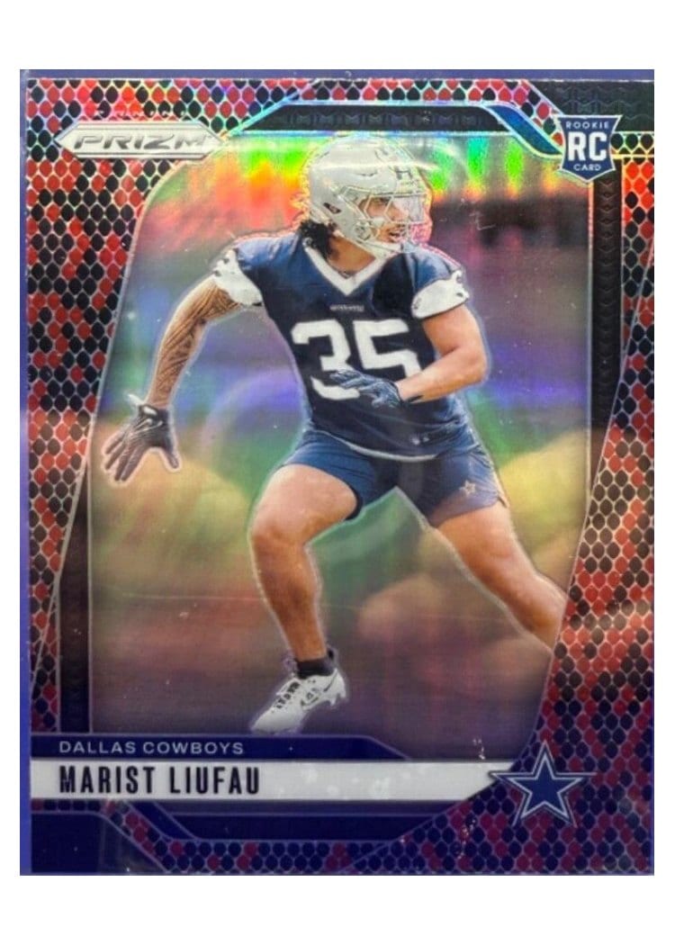 2024 Panini Prizm Base Set Marist Liufau #372 card