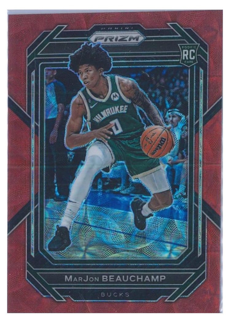 2022-23 Panini Prizm Base Set MarJon Beauchamp #268 card