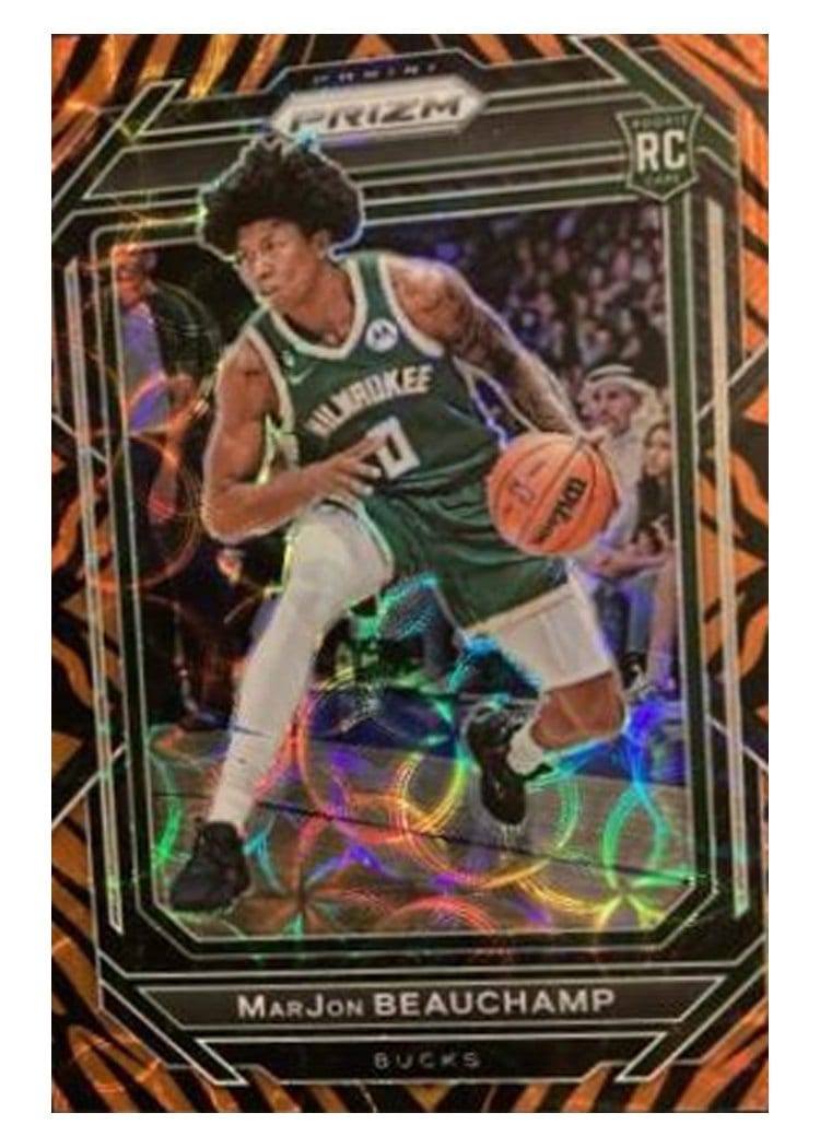 2022-23 Panini Prizm Base Set MarJon Beauchamp #268 card