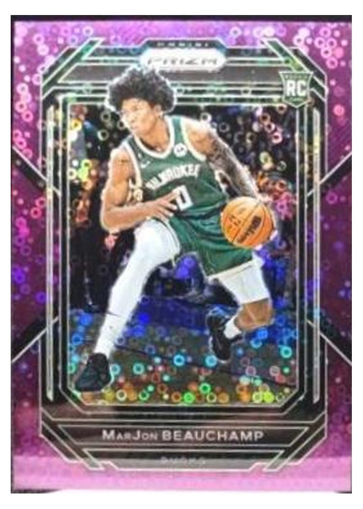 2022-23 Panini Prizm Base Set MarJon Beauchamp #268 card