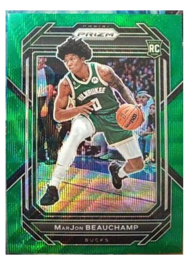 2022-23 Panini Prizm Base Set MarJon Beauchamp #268 card