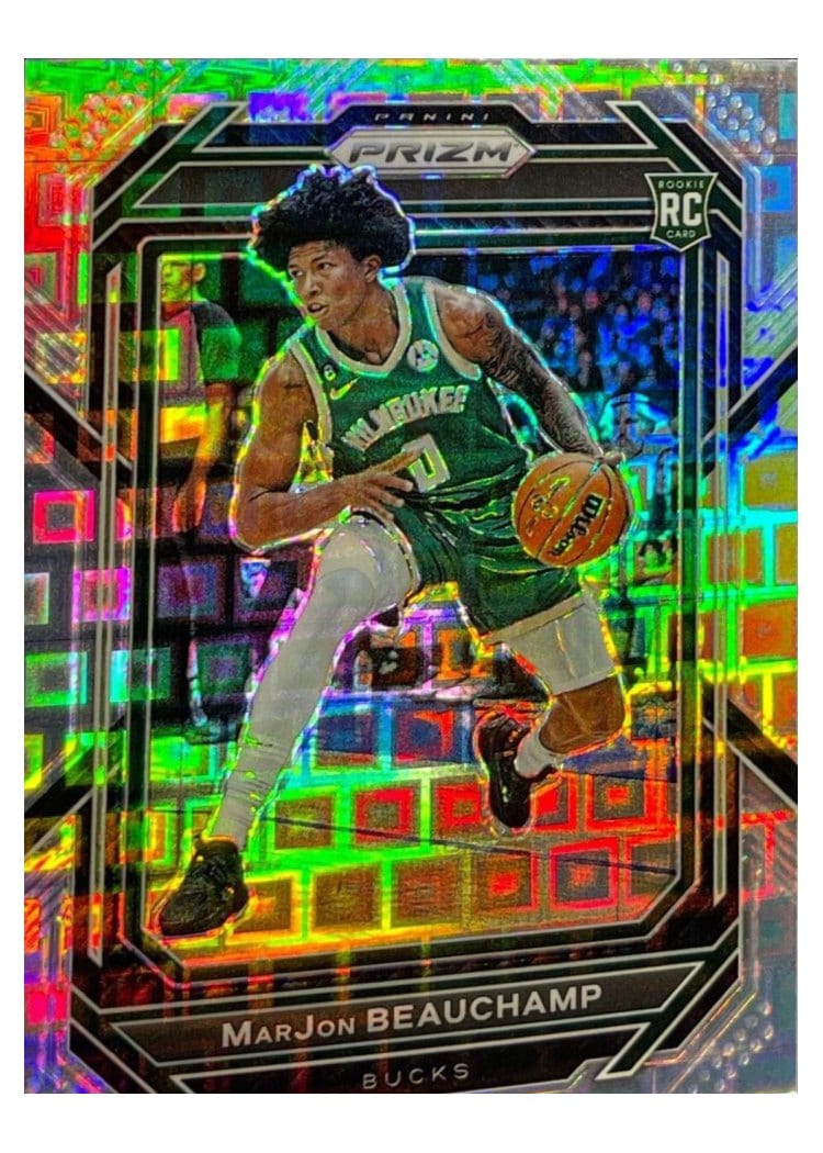 2022-23 Panini Prizm Base Set MarJon Beauchamp #268 card