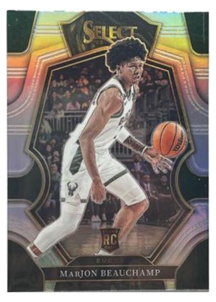 2022-23 Panini Select Base Set MarJon Beauchamp Silver Prizm #179 card