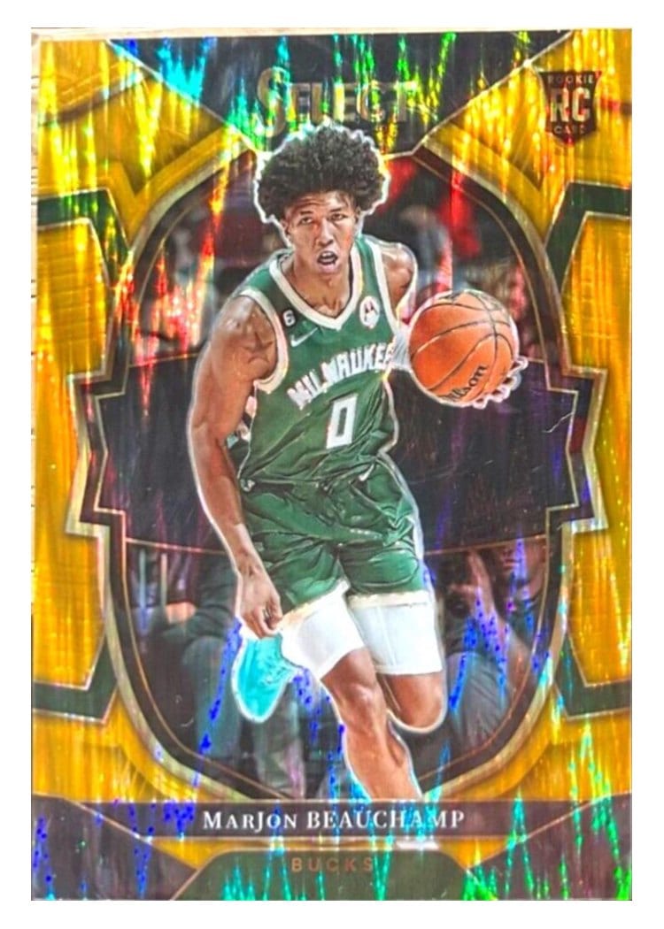 2022-23 Panini Select Base Set MarJon Beauchamp #75 card