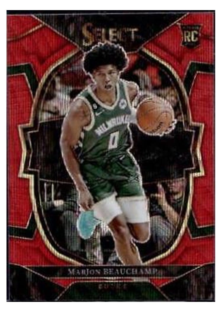 2022-23 Panini Select Base Set MarJon Beauchamp #75 card