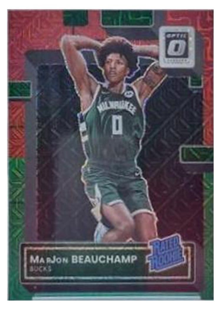 2022 Panini Donruss Optic MarJon Beauchamp #210 card