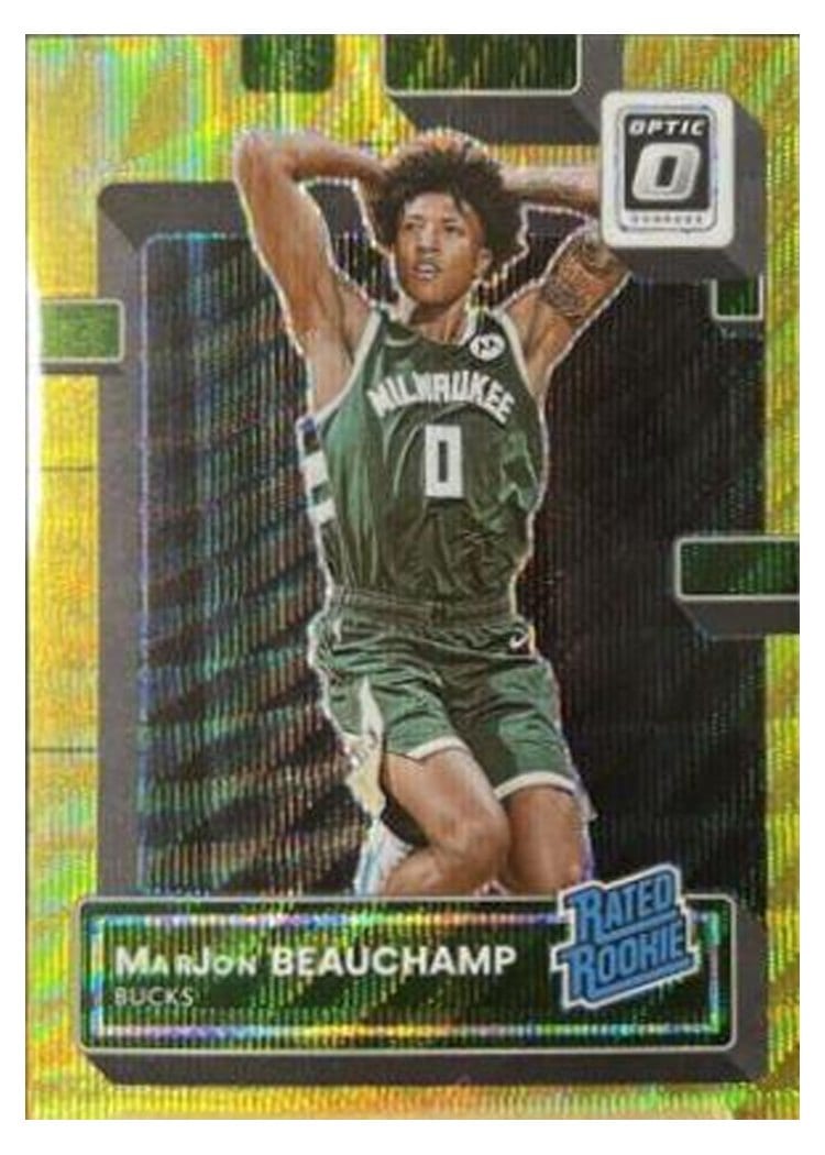 2022 Panini Donruss Optic MarJon Beauchamp #210 card