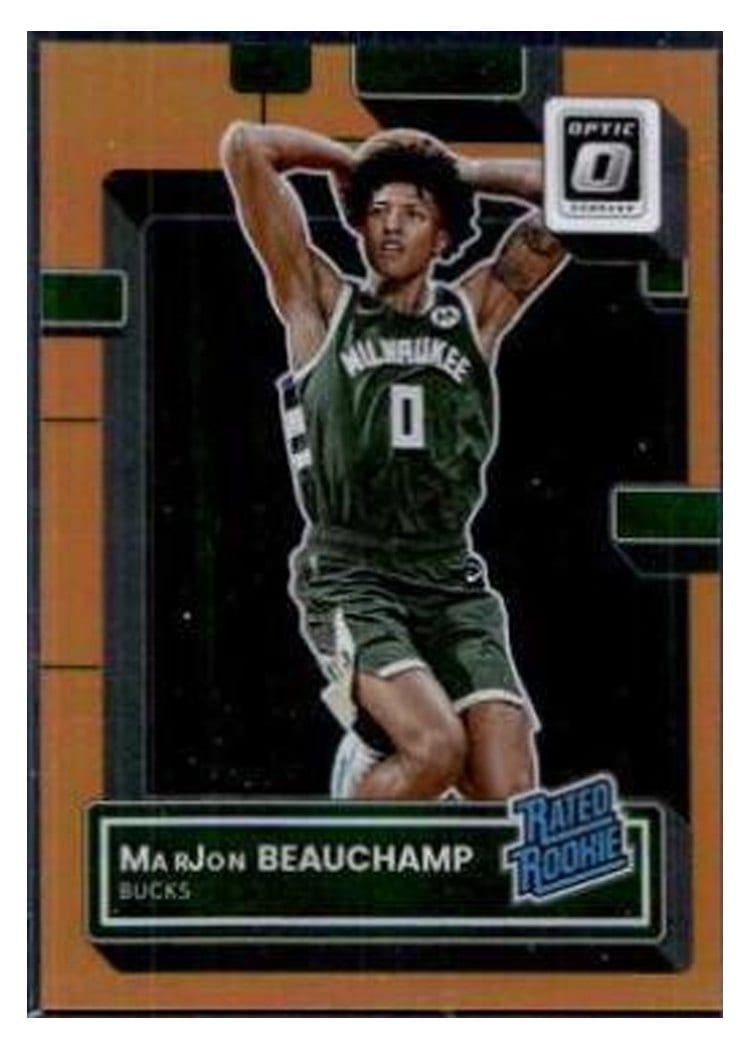 2022 Panini Donruss Optic MarJon Beauchamp #210 card