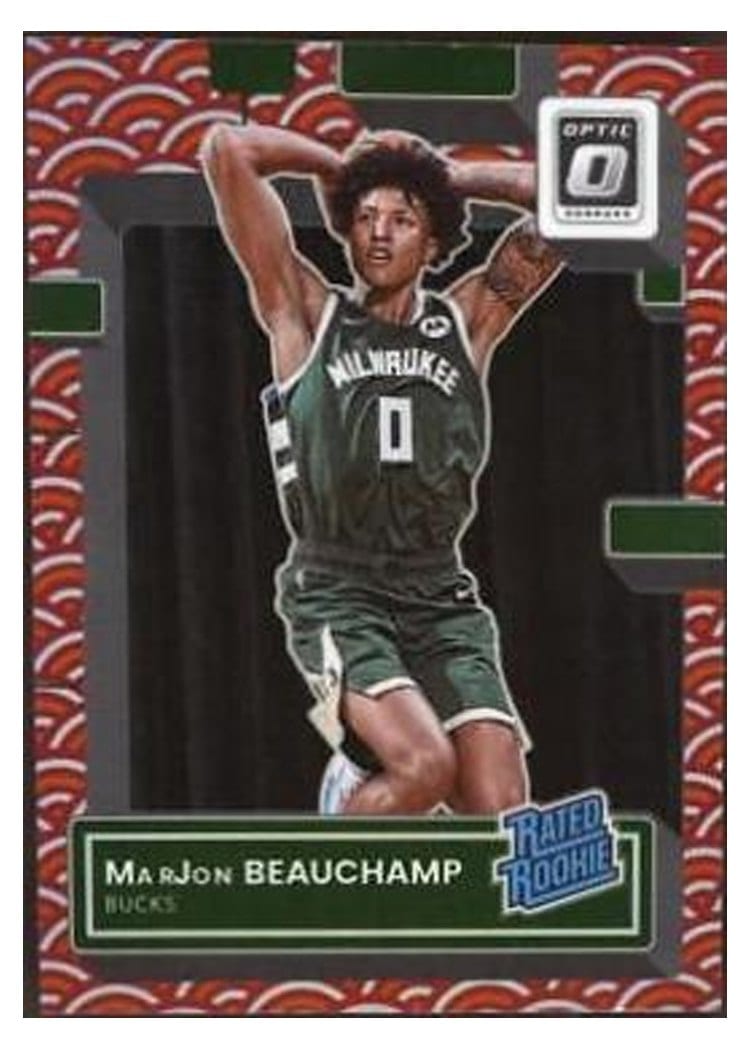 2022 Panini Donruss Optic MarJon Beauchamp #210 card