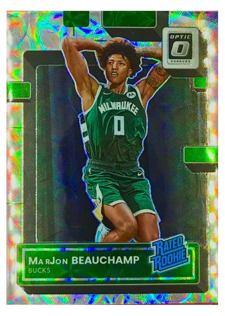 2022 Panini Donruss Optic MarJon Beauchamp #210 card