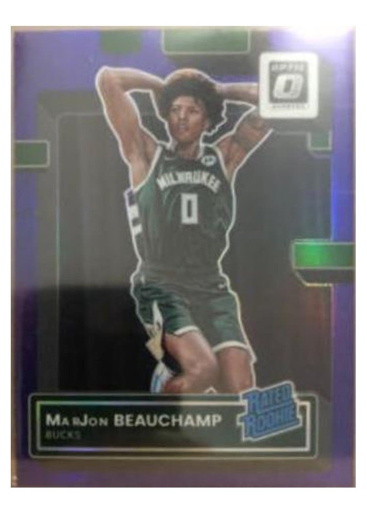 2022 Panini Donruss Optic MarJon Beauchamp #210 card