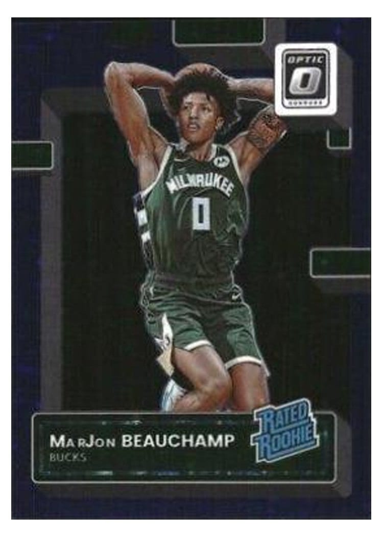 2022 Panini Donruss Optic MarJon Beauchamp #210 card