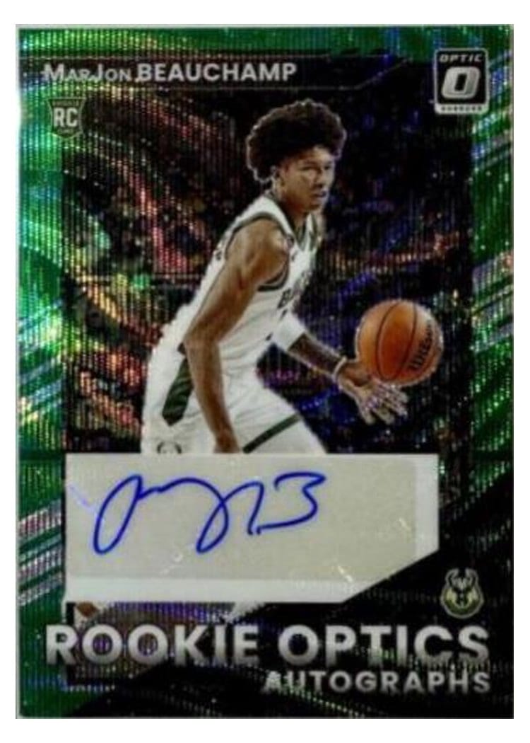 2022 Panini Donruss Optic MarJon Beauchamp #210 card