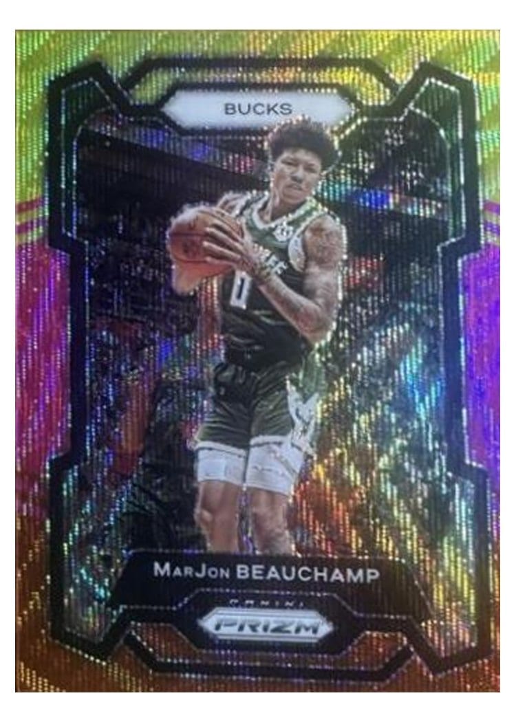 2023-24 Panini Prizm Base Set MarJon Beauchamp #259 card
