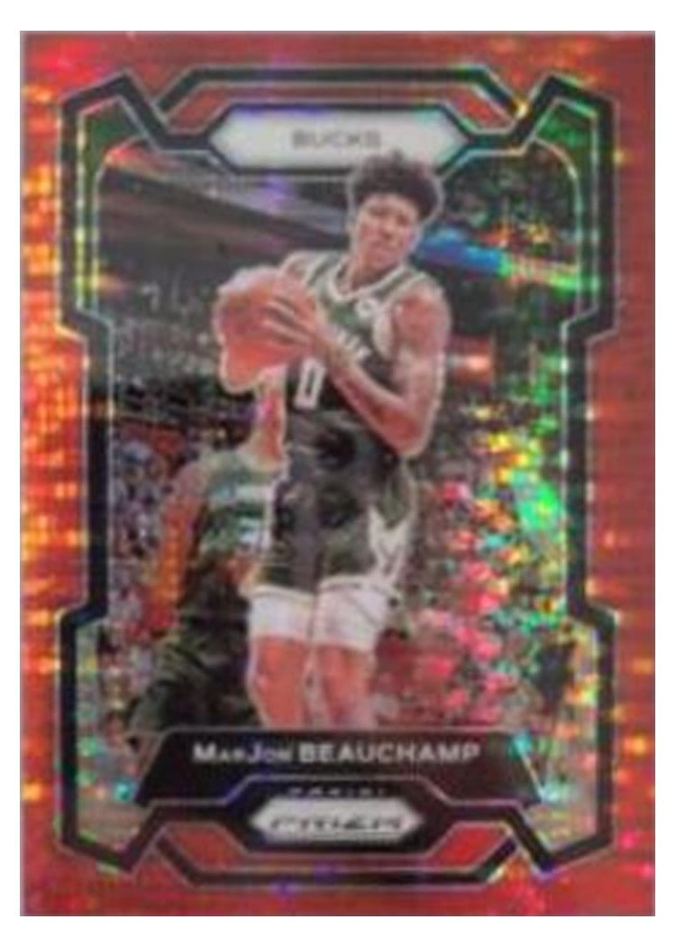 2023-24 Panini Prizm Base Set MarJon Beauchamp #259 card