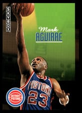 1992-93 SkyBox Base Set Mark Aguirre #66 card