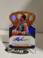 2018 Panini Crown Royale Crown Autographs Mark Aguirre #CA-MAG card