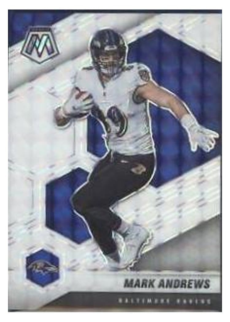 2021 Panini Mosaic Base Set Mark Andrews White Mosaic #25 card