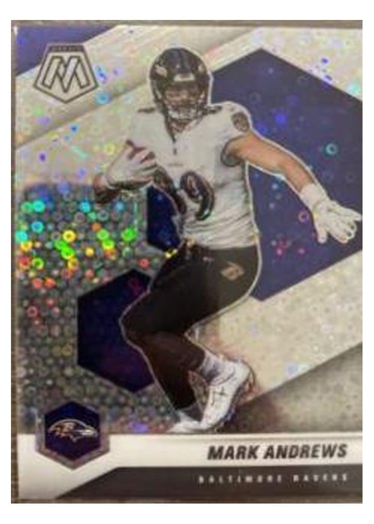 2021 Panini Mosaic Base Set Mark Andrews #25 card