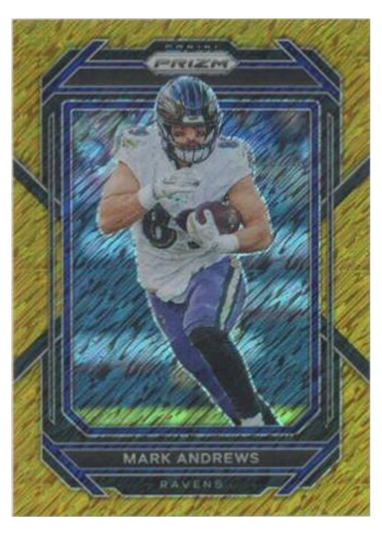 2022 Panini Prizm Base Set Mark Andrews Gold Shimmer #23 card