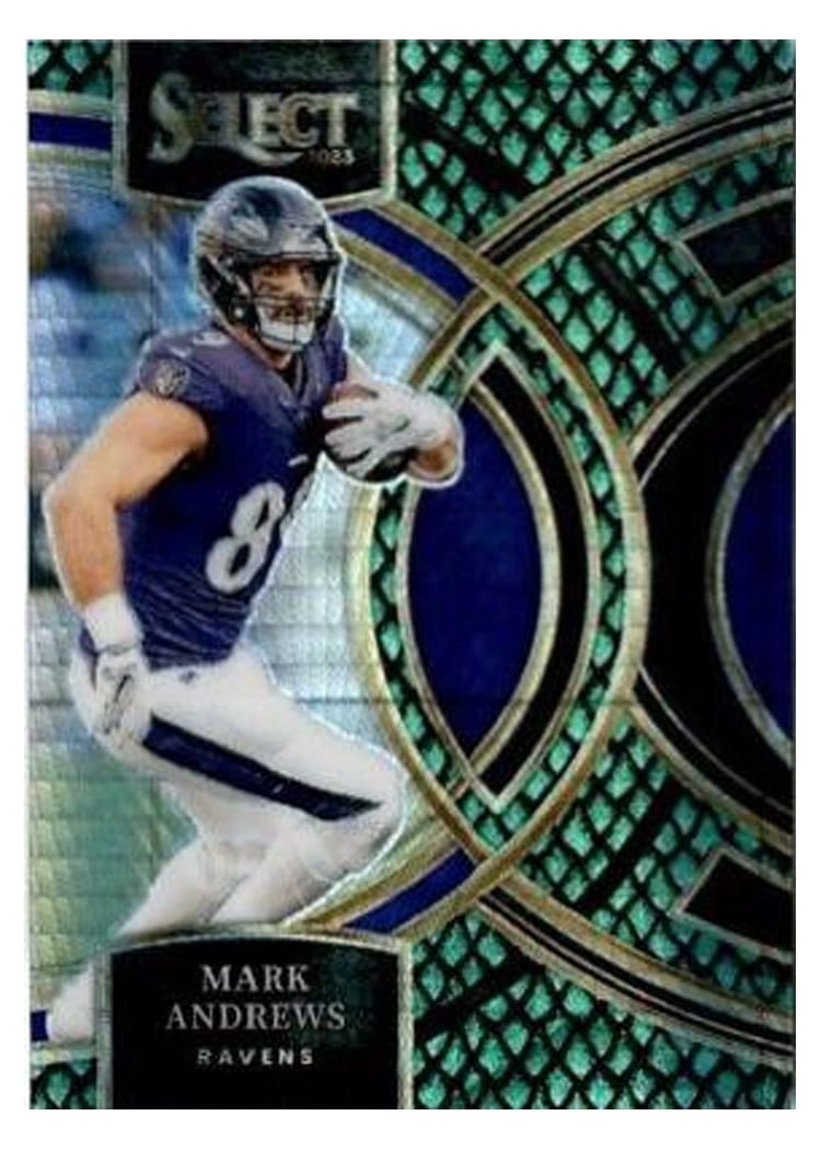 2023 Panini Select Base Set Mark Andrews Dragon Scale Prizm #104 card