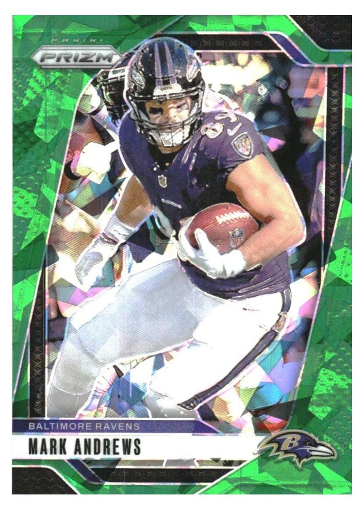 2024 Panini Prizm Base Set Mark Andrews Green Ice #22 card