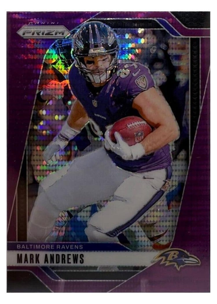 2024 Panini Prizm Base Set Mark Andrews Purple Pulsar #22 card