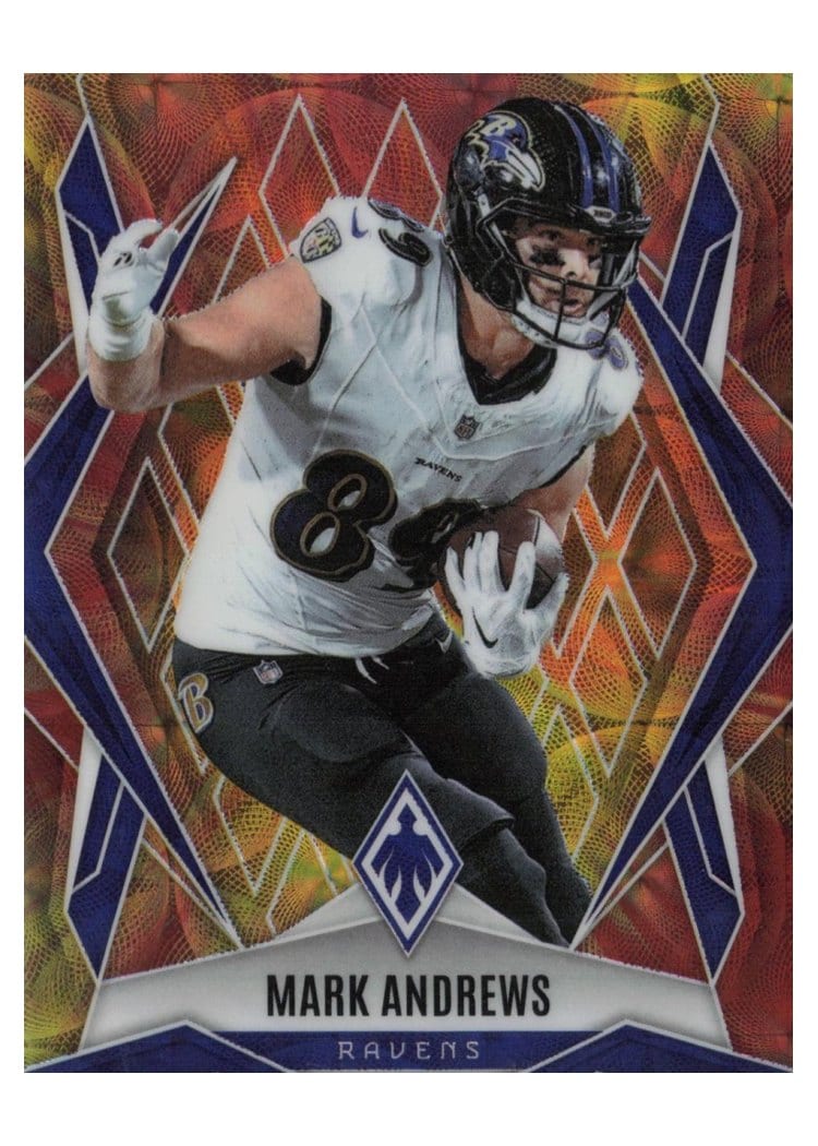 2025 Panini Phoenix Base Set Mark Andrews Fire Burst #59 card