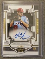 2023 Topps Tier One Break Out Autographs Mark Appel #BOA-MA1 card