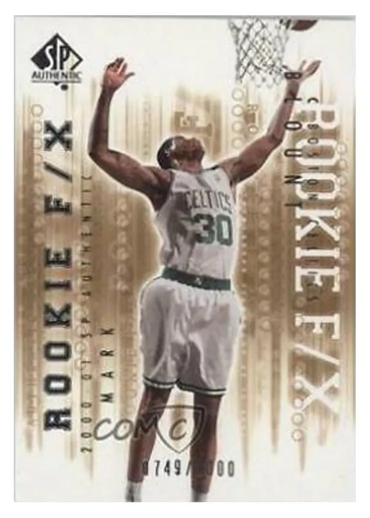 2000 SP Authentic Mark Blount #133 card