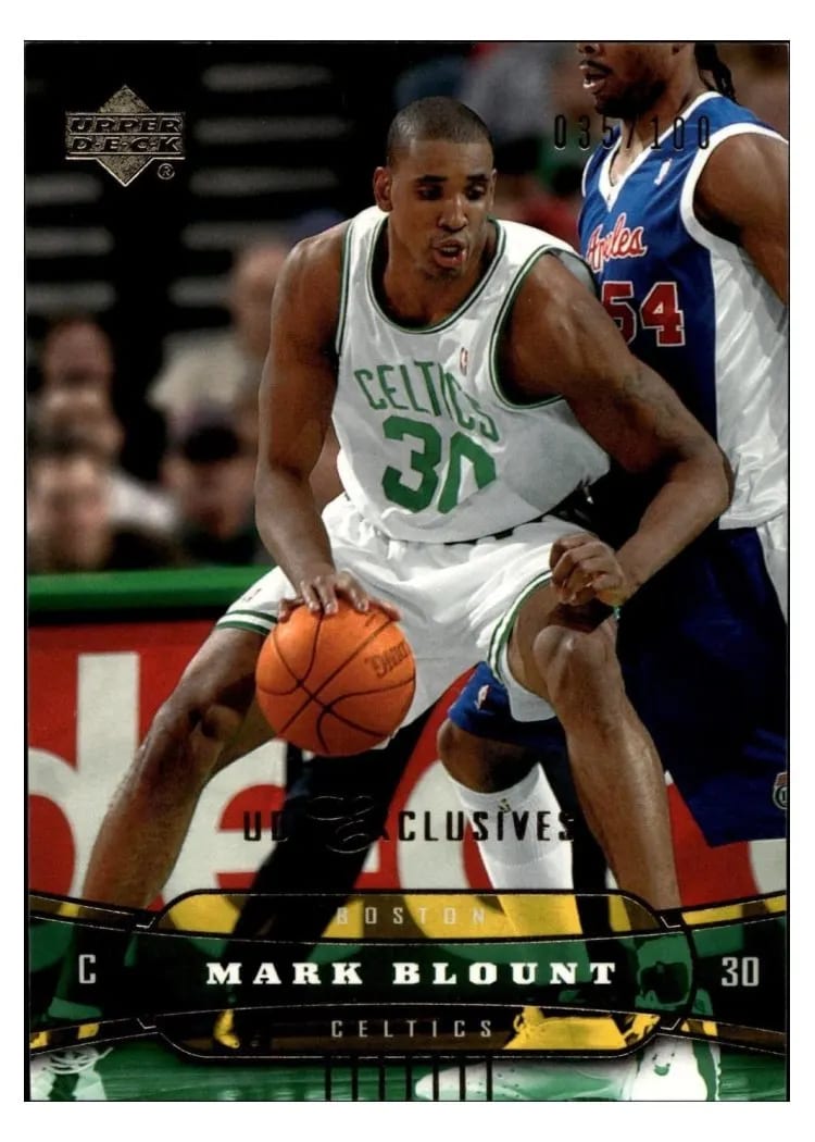 2004 Upper Deck Mark Blount UD Exclusives #12 card