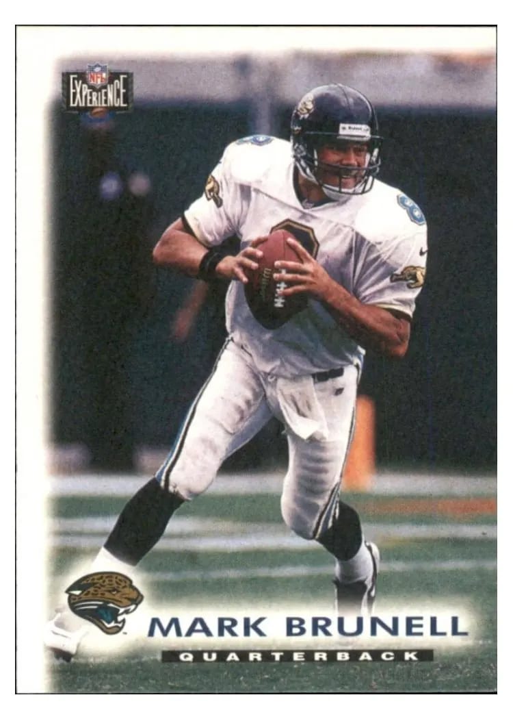 1997 Panini Score Board NFL Experience Mark Brunell #60 card