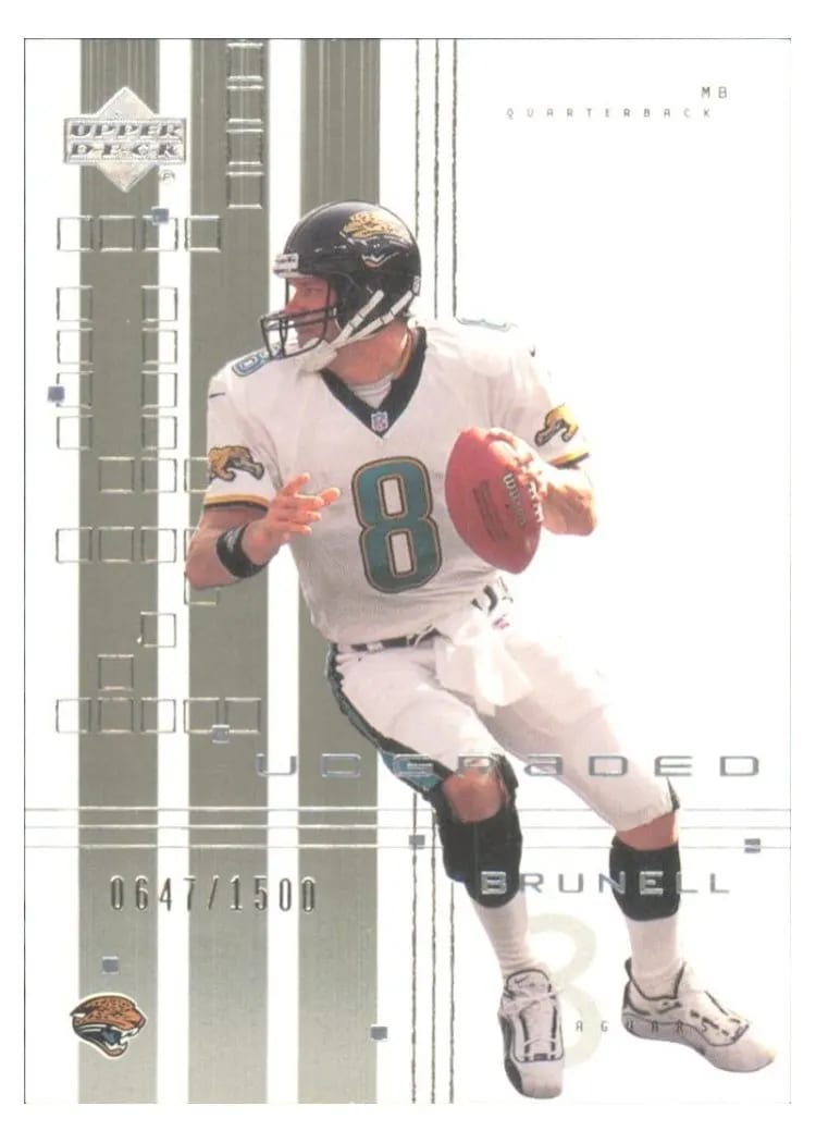 2000 Upper Deck Graded Mark Brunell #36 card
