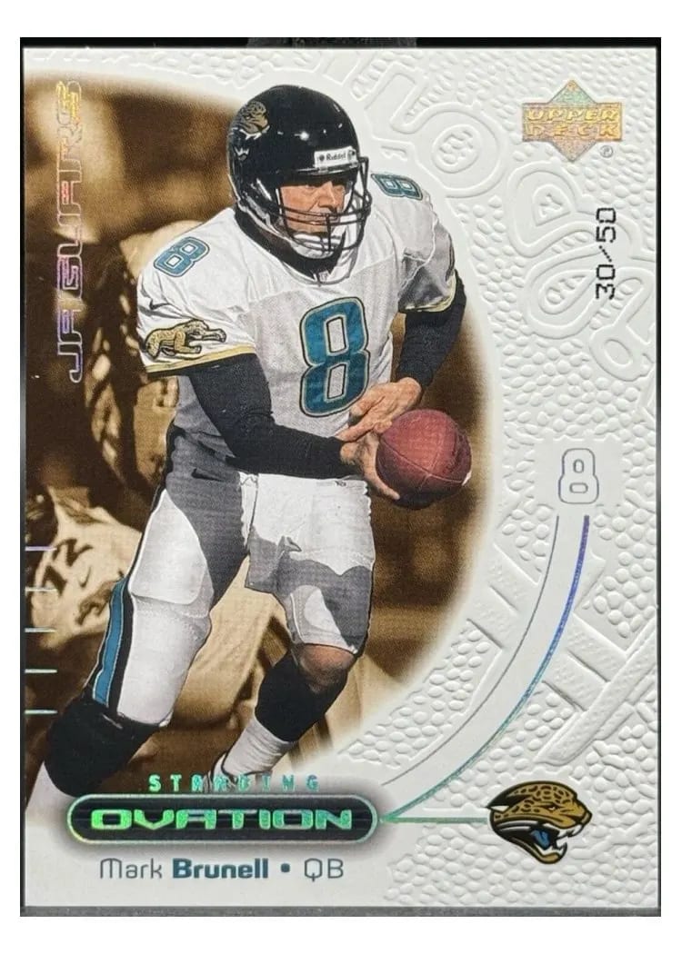2000 Upper Deck Ovation Mark Brunell #25 card