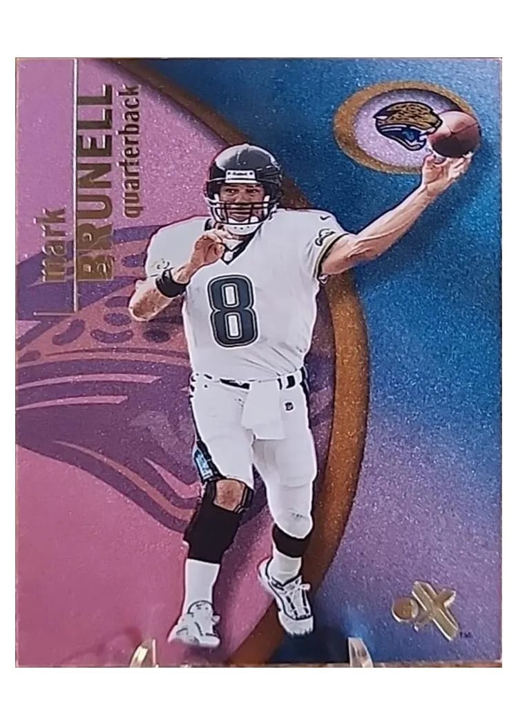 2001 Fleer E X Mark Brunell #16 card