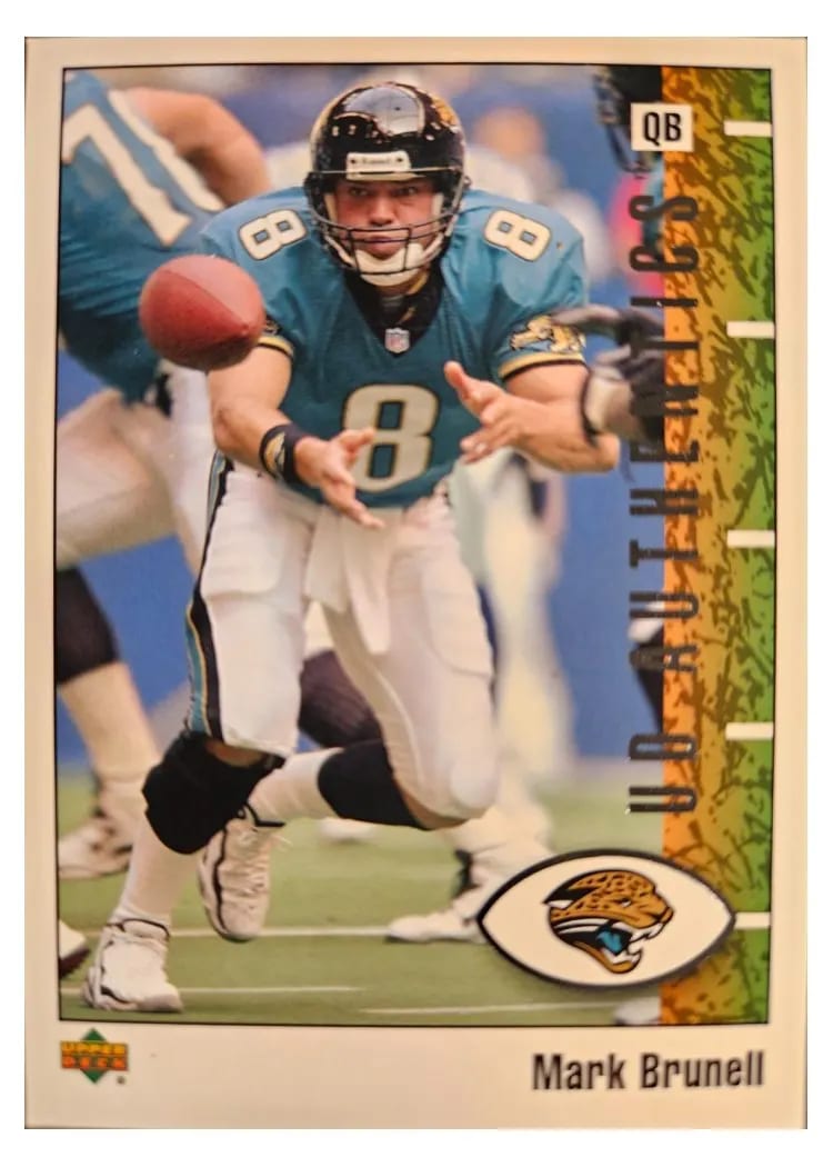 2002 Upper Deck Authentics Mark Brunell #40 card