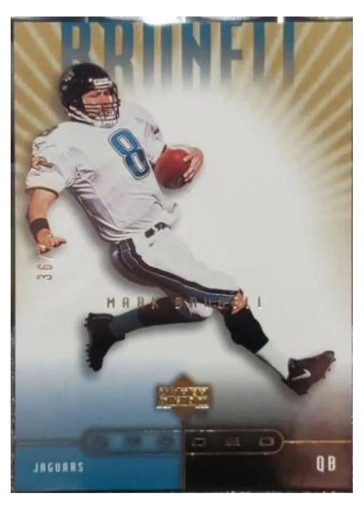 2002 Upper Deck Graded Mark Brunell #43 card