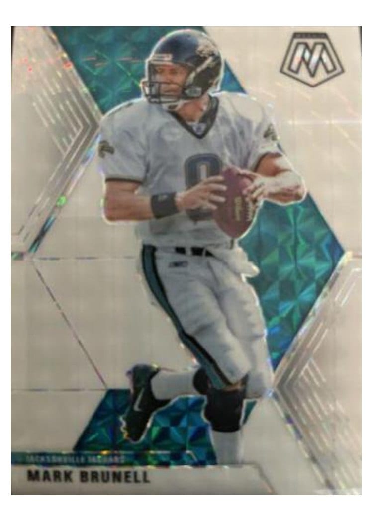 2021 Panini Mosaic Base Set Mark Brunell White Mosaic #97 card