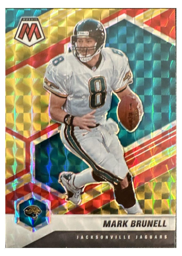 2021 Panini Mosaic Base Set Mark Brunell #97 card
